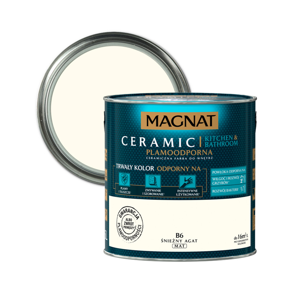 Magnat Ceramic Kitchen&Bathroom B6 Śnieżny Agat 2,5L