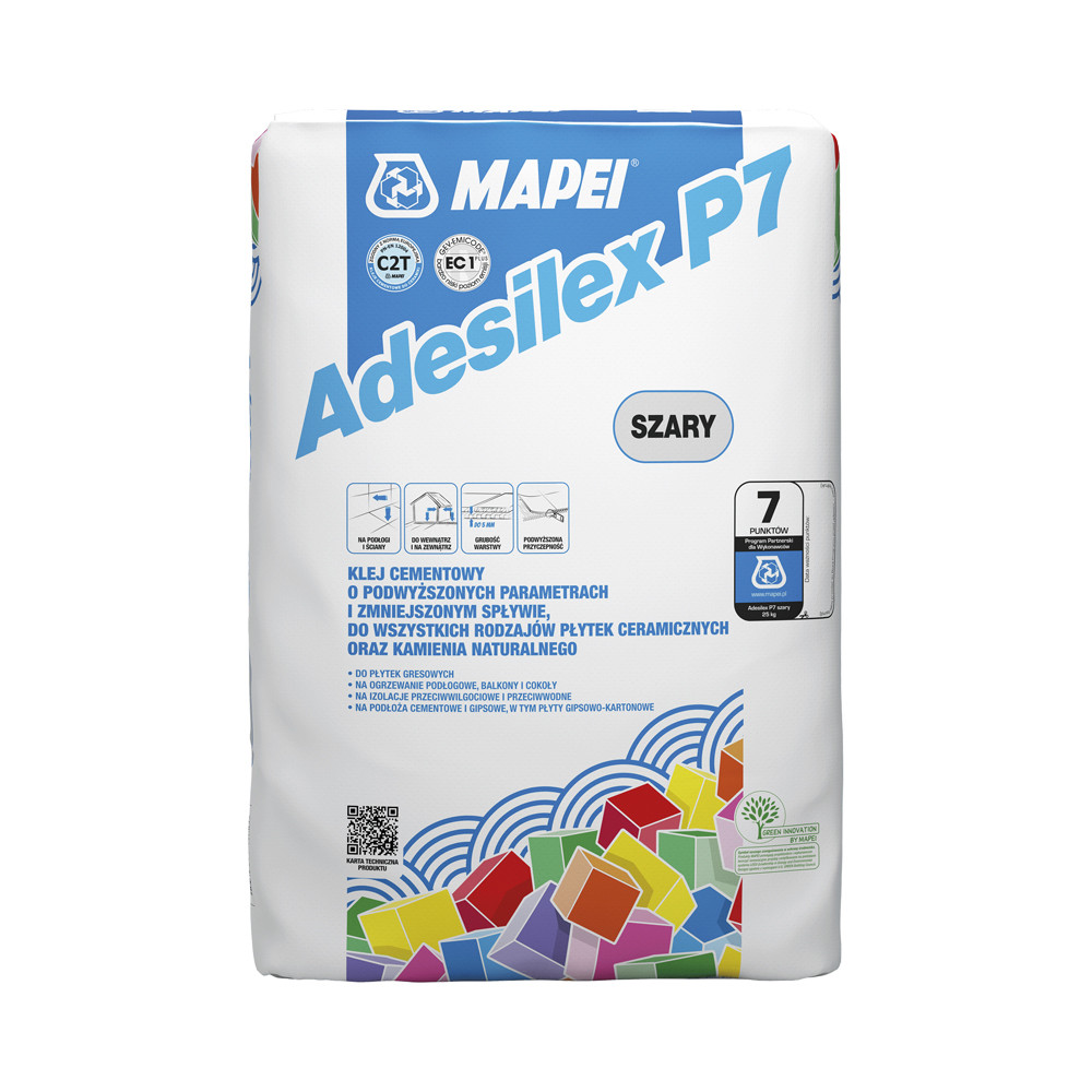 Mapei Adesilex P7 Klej do płytek 25kg
