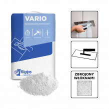 Rigips Vario 5kg - Masa zbrojona włóknem na łączenia płyt kartonowo-gipsowych