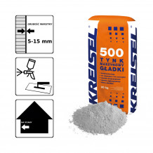 Gładki cementowo-wapienny tynk do nakładania maszynowego Kreisel 500