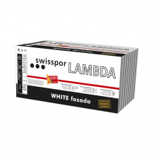 Styropian grafitowy Swisspor LAMBDA WHITE fasada