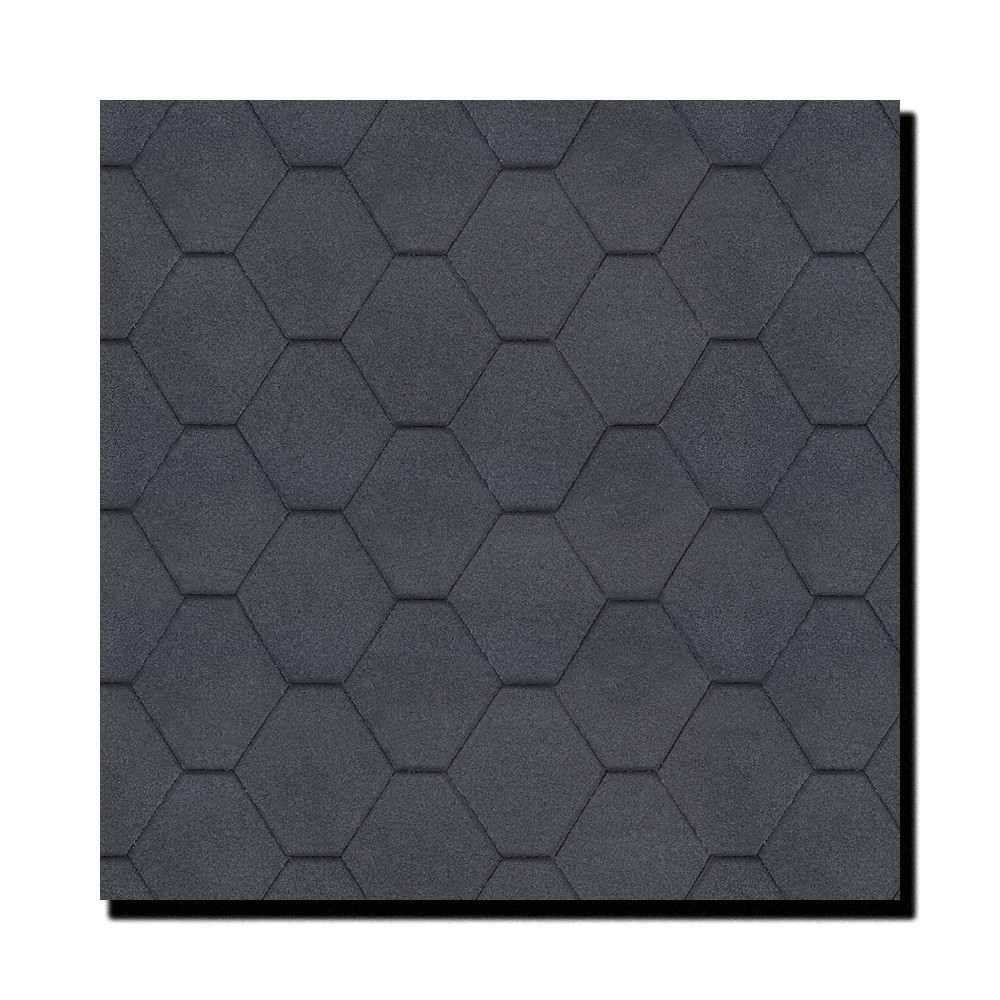 Gont bitumiczny hexagonalny plaster miodu Technonicol Hexagonal Rock Czarny