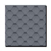 Gont bitumiczny hexagonalny plaster miodu Technonicol Hexagonal Rock Szary