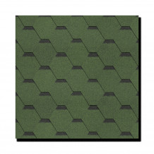 Gont bitumiczny hexagonalny plaster miodu Technonicol Sonata Samba Zielony