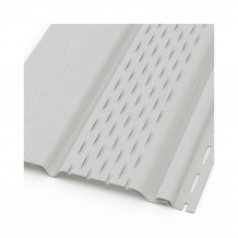 Panel wentylacyjny plastikowej podbitki Gamrat w kolorze białym