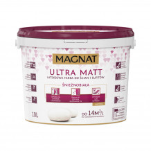 Farba lateksowa Magnat Ultra Matt Biała 10L